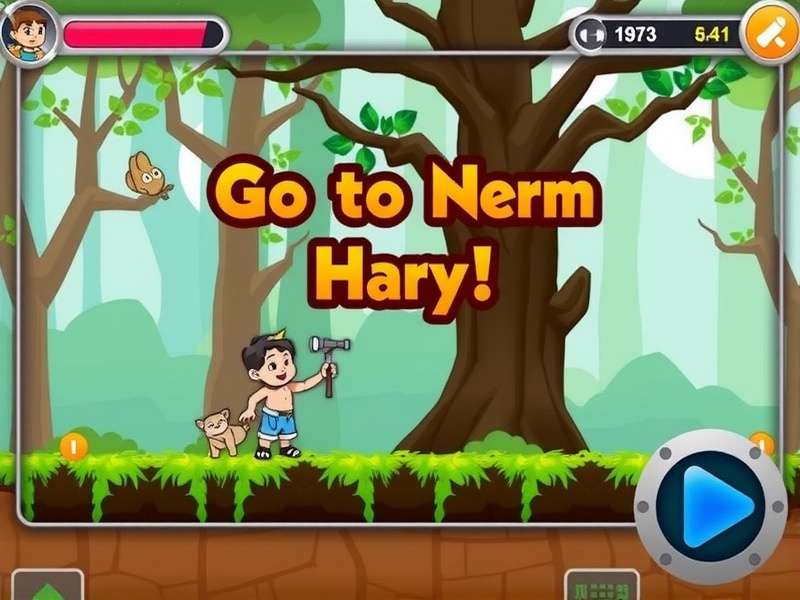 Chhota Bheem Forest Challenge Game Screenshot
